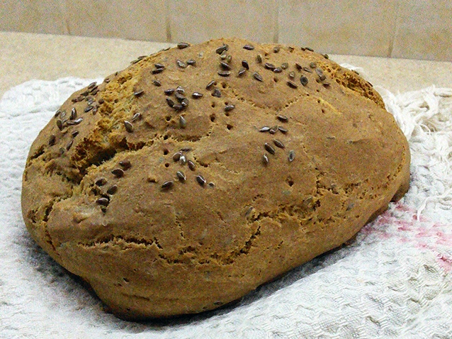 Pohnkov bochnk s jogurtom